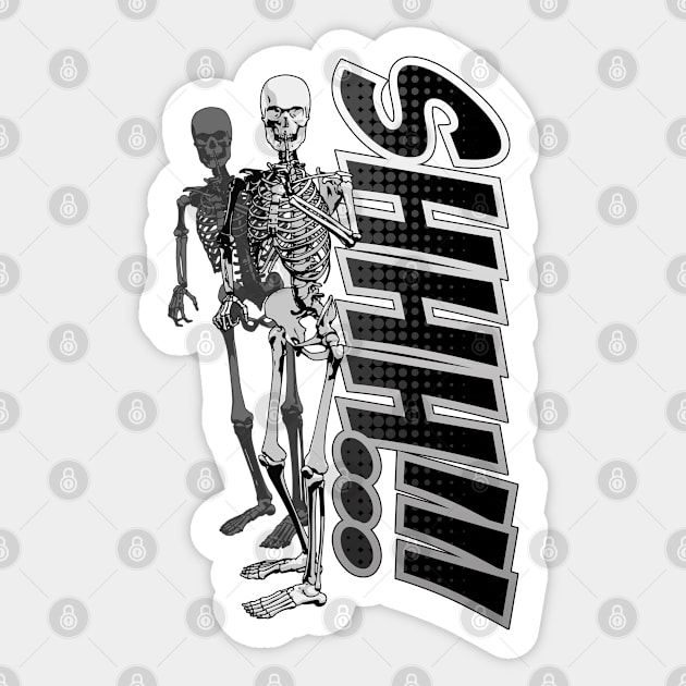 Shhh!!! Sticker by Grandeduc